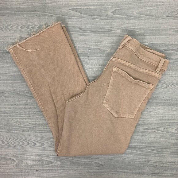 Mango Sienna High-Rise Flared Cropped Jeans - Picture 5 of 12